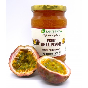 Infusion en gelée au fruit de la passion Infusion en gelée au fruit de la passion