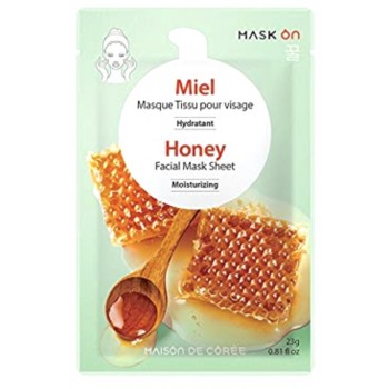 Masque coréen visageau MIEL (en tissu) Masque coréen visageau MIEL (en tissu)
