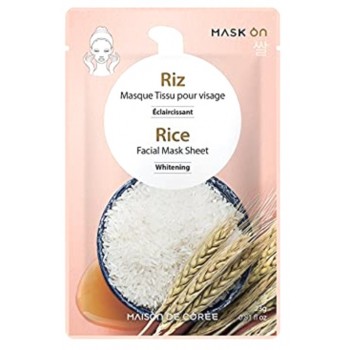 Masque coréen visageau RIZ (en tissu) Masque coréen visageau RIZ (en tissu)