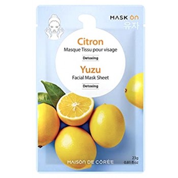 Masque coréen visage au YUZU Masque coréen visage au YUZU