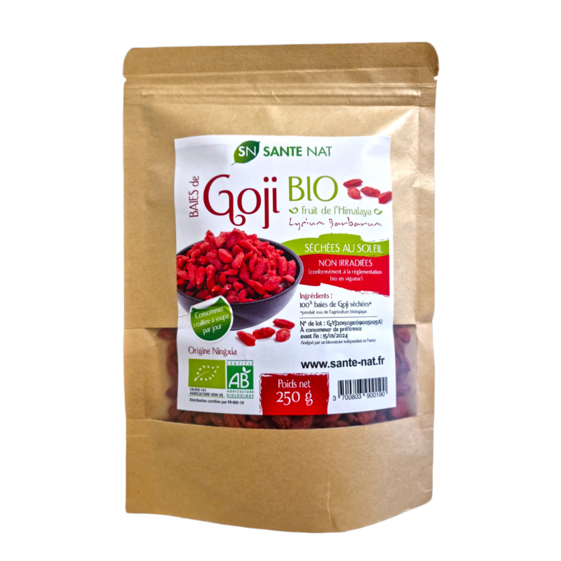 Goji bio 250g santé nat