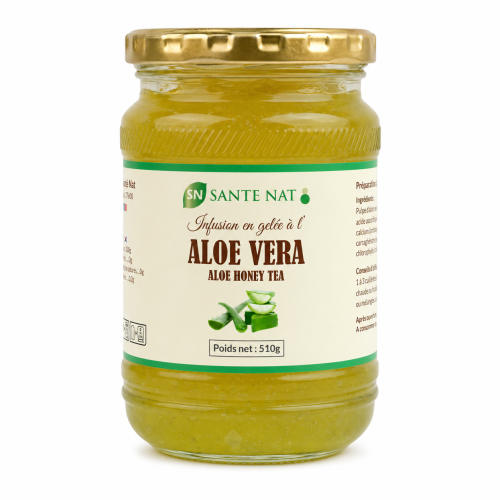 Infusion en gelée aloe vera